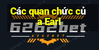 Các quan chức của Earl