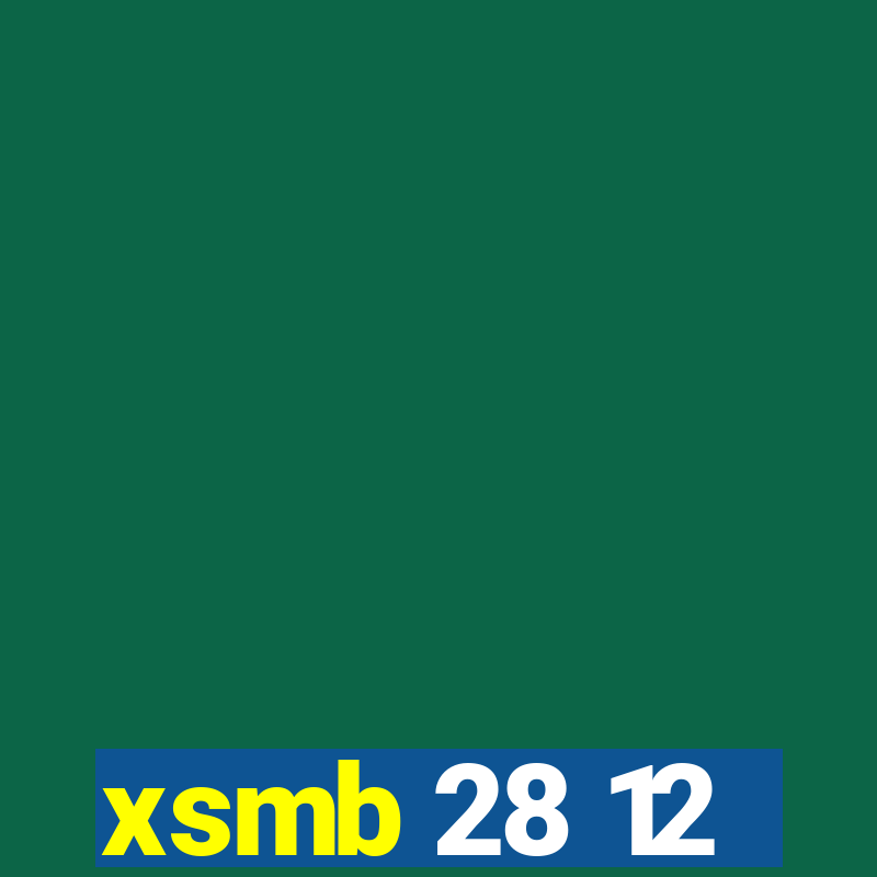 xsmb 28 12