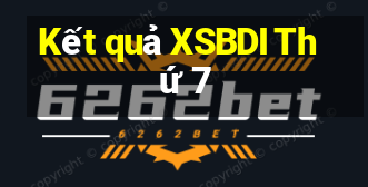 Kết quả XSBDI Thứ 7