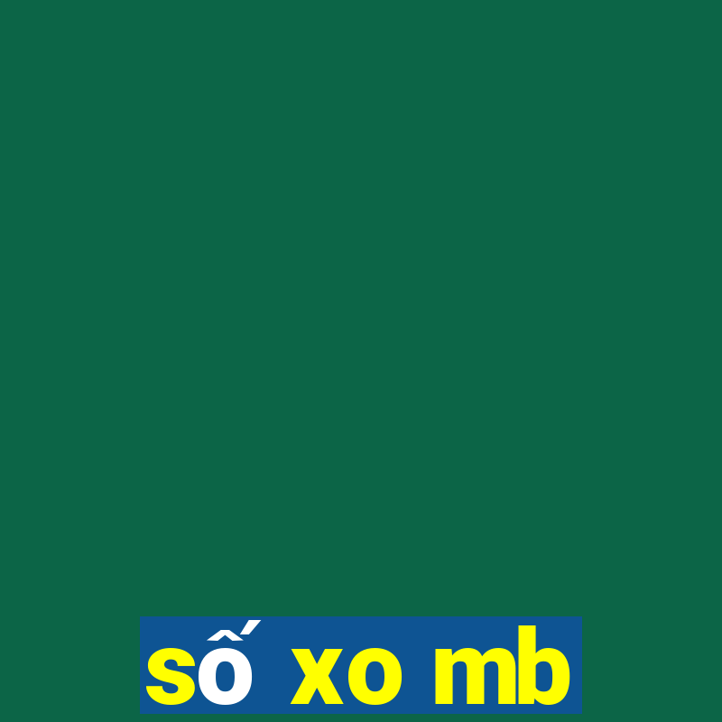 số xo mb