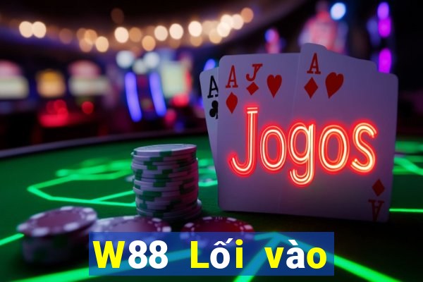 W88 Lối vào Đại bàng đỏ