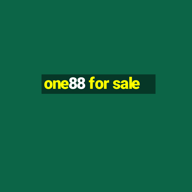 one88 for sale