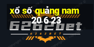 xổ số quảng nam 20 6 23