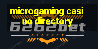 microgaming casino directory