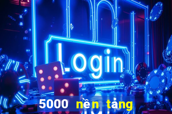 5000 nền tảng đặt cược màu