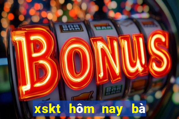 xskt hôm nay bà rịa vũng tàu