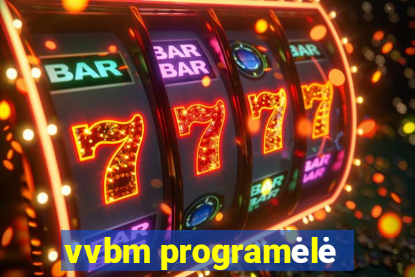 vvbm programėlė