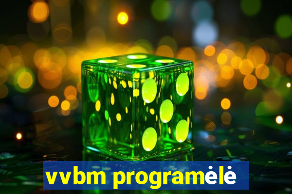 vvbm programėlė