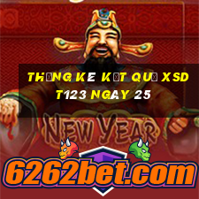 THỐNG KÊ KẾT QUẢ XSDT123 ngày 25