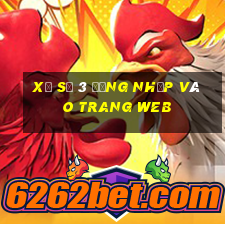 Xổ số 3 Đăng nhập vào trang web