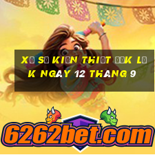 xổ số kiến thiết đắk lắk ngày 12 tháng 9