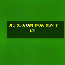 xổ số hôm qua cần thơ