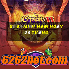 xổ số miền nam ngày 26 tháng