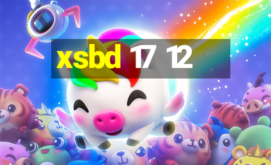 xsbd 17 12