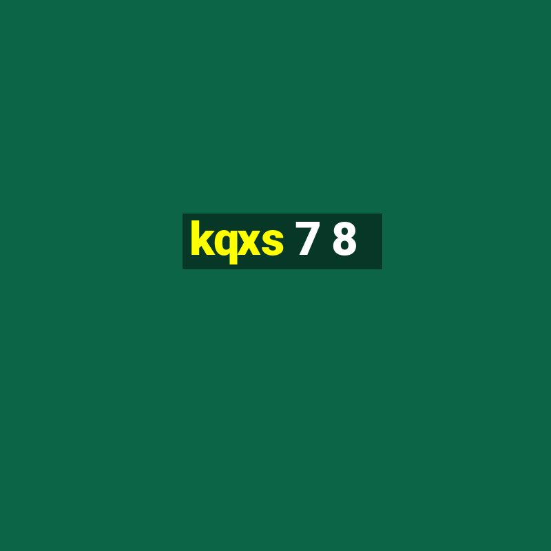 kqxs 7 8