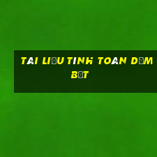 tài liệu tính toán dầm bẹt