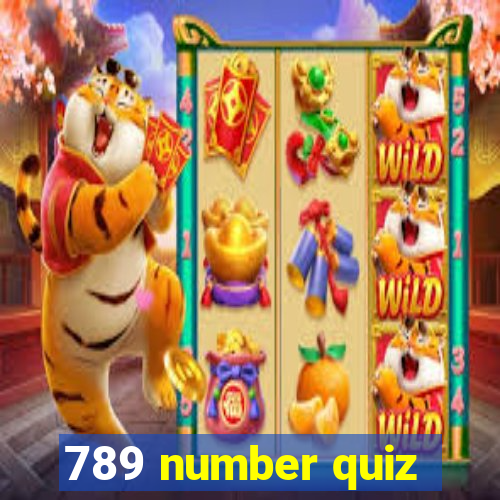 789 number quiz