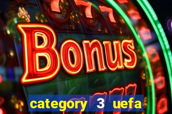 category 3 uefa euro 2024