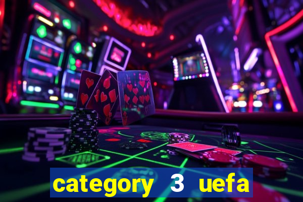 category 3 uefa euro 2024