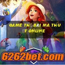 game thẻ bài ma thuật online