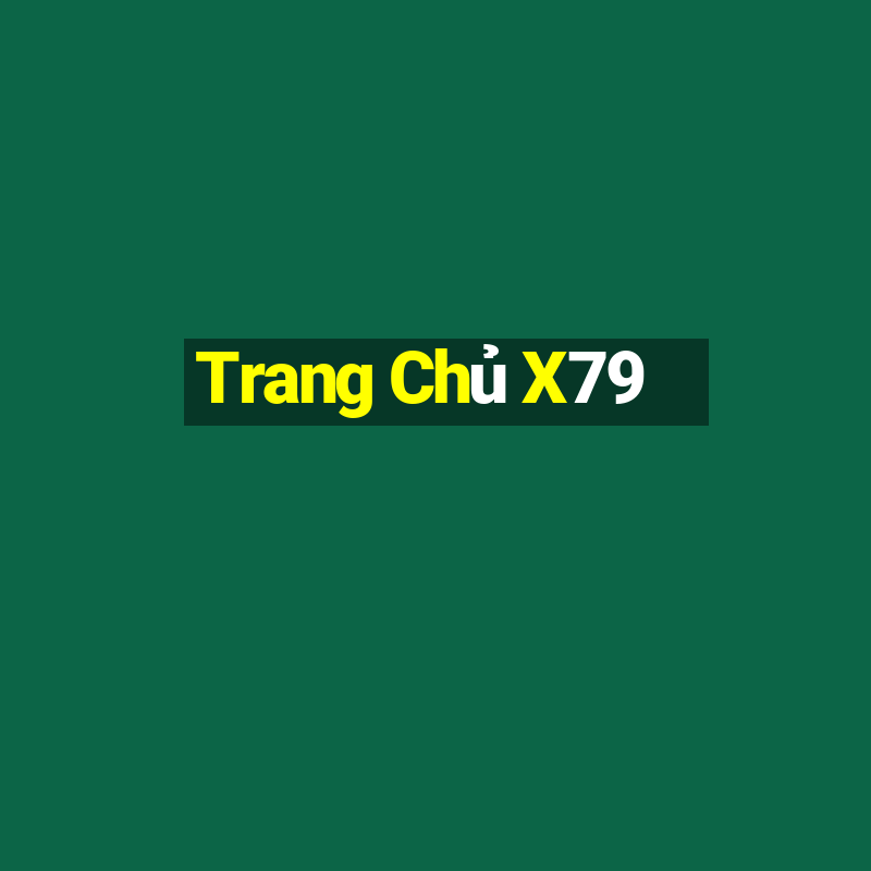 Trang Chủ X79