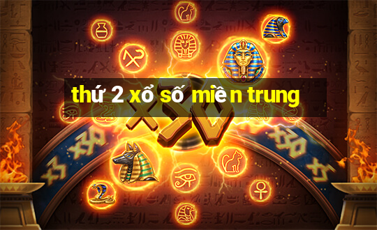 thứ 2 xổ số miền trung