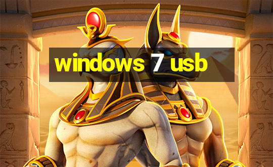 windows 7 usb