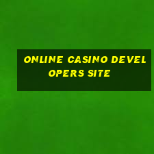 online casino developers site