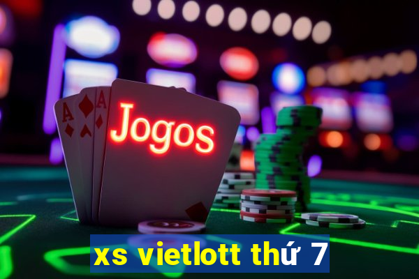 xs vietlott thứ 7