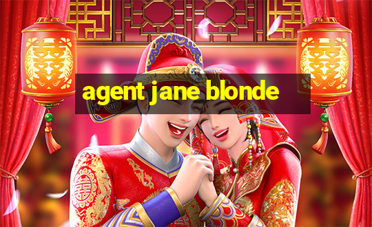 agent jane blonde