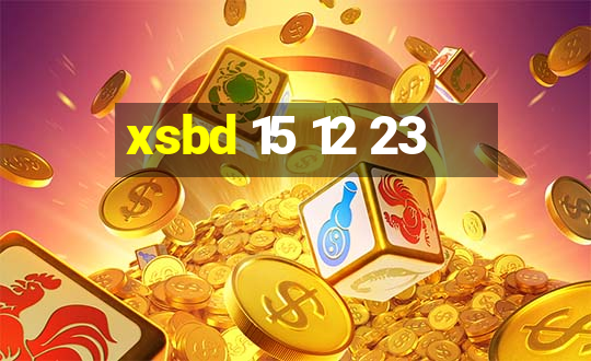 xsbd 15 12 23