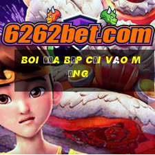 Boi đưa bắp cải vào mạng