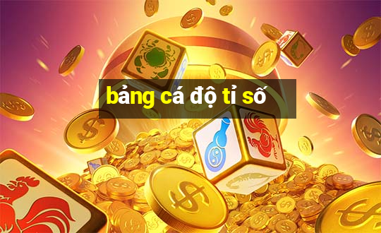 bảng cá độ tỉ số