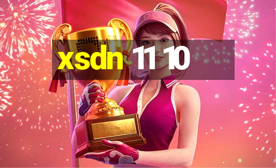 xsdn 11 10