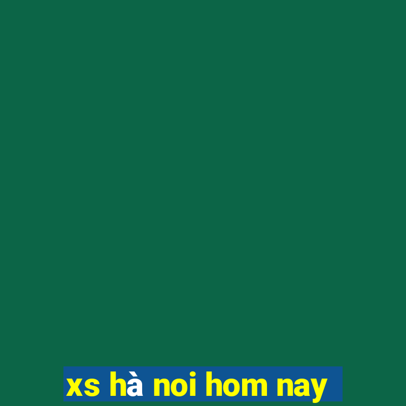 xs hà noi hom nay