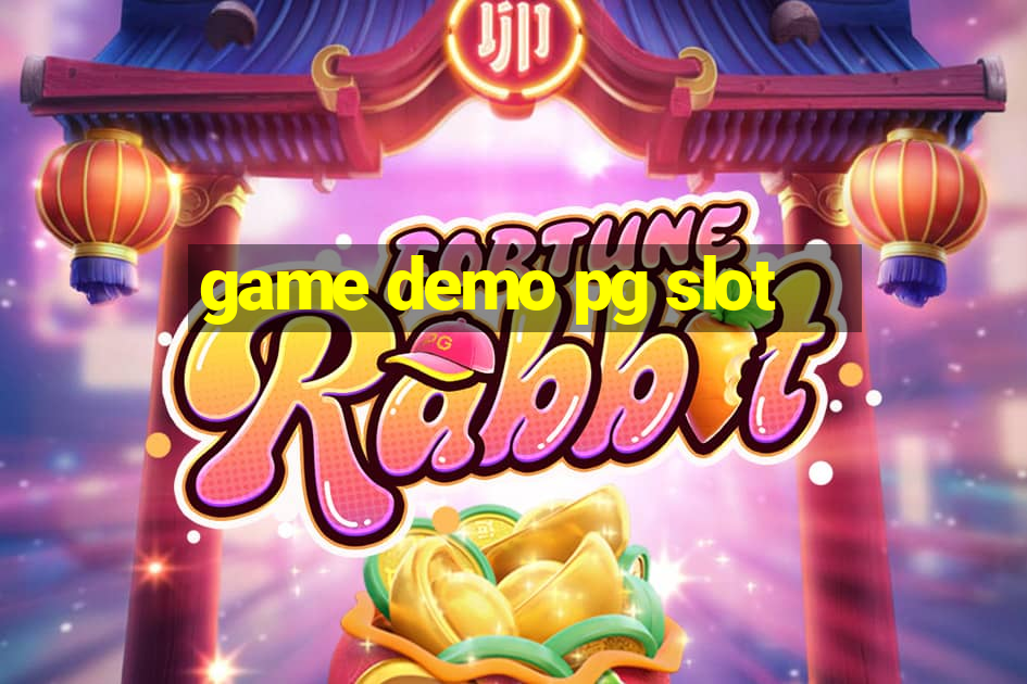 game demo pg slot