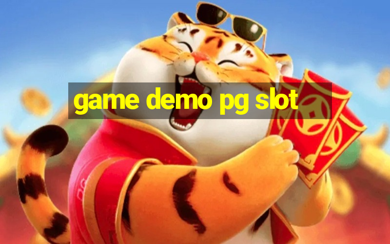 game demo pg slot