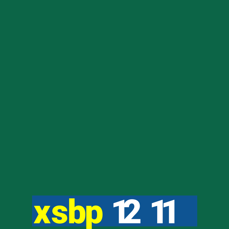 xsbp 12 11