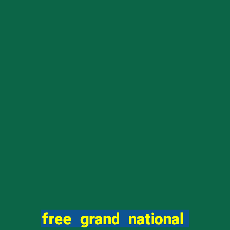 free grand national bet 2021