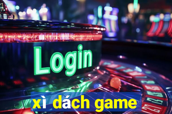 xì dách game