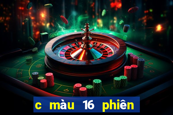 c màu 16 phiên bản Android