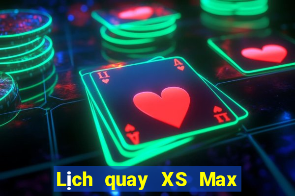 Lịch quay XS Max 4D ngày 21