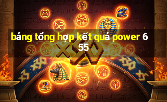 bảng tổng hợp kết quả power 6 55