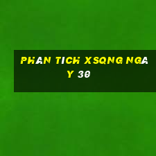 Phân tích XSQNG ngày 30