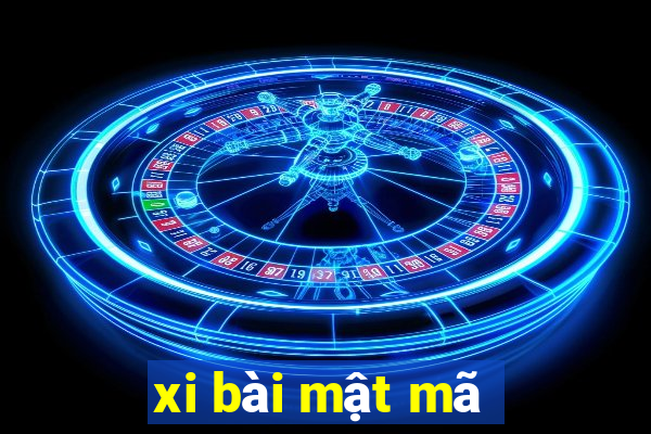 xi bài mật mã