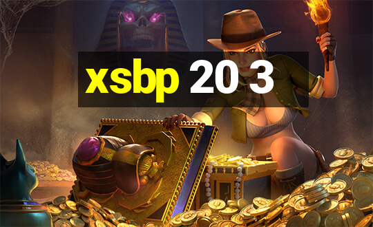 xsbp 20 3