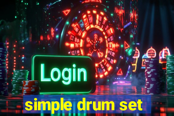 simple drum set