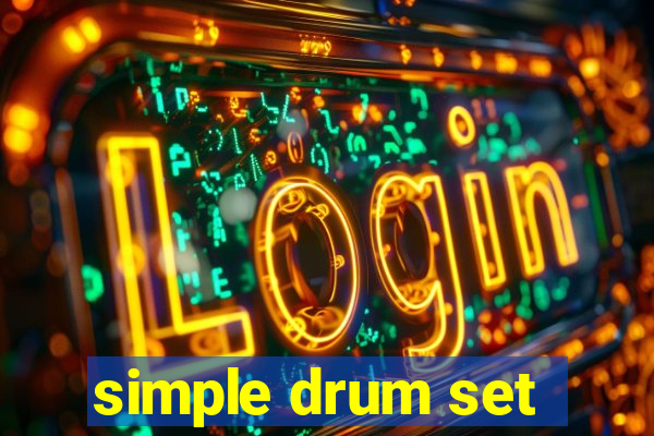 simple drum set