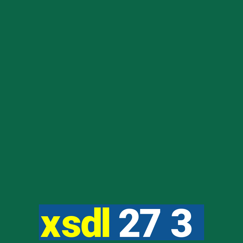 xsdl 27 3