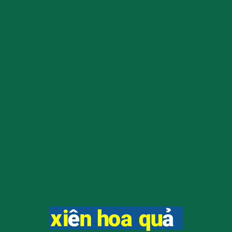 xiên hoa quả